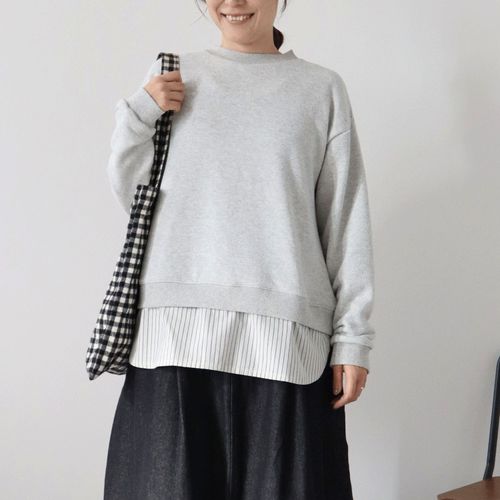 ノンノ
cloudnine ノンノ ニットソー無地レイヤードチュニック