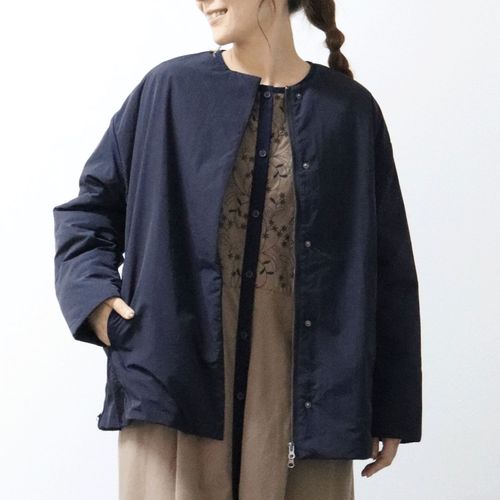 ノンノ
cloudnine ノンノ ナイロンタフタ中綿入りキルトミドル丈コート