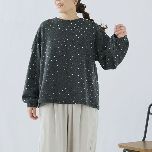 ノンノ
cloudnine ノンノ 裏シャギードットプリントカットソー