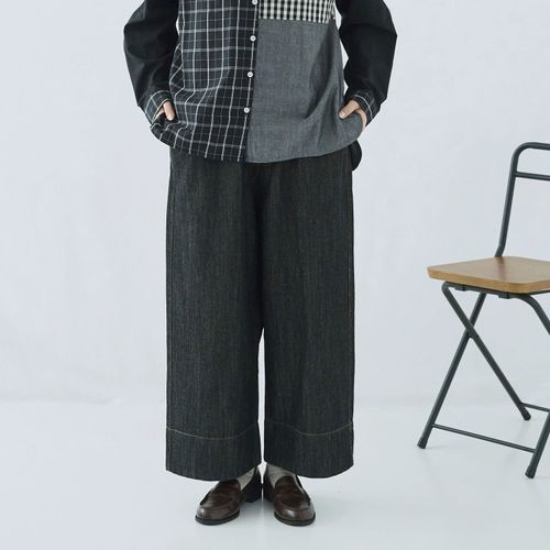 ノンノ
cloudnine ノンノ 9分丈ワイドストレートパンツ