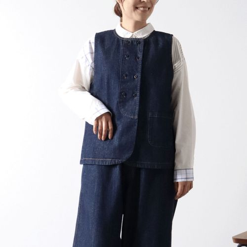 ノンノ
cloudnine ノンノ ダブル釦前開きベスト