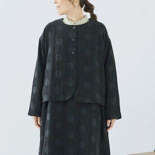 ノンノ
cloudnine ノンノ ジャカードドット柄ジャケット