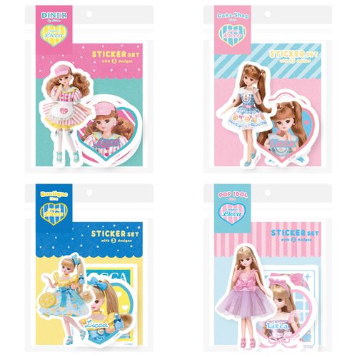 4952270327775







古川紙工
リカちゃん ステッカー3種セット