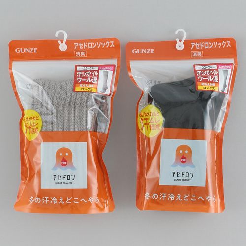 4550585457806







グンゼ
GUNZE ファイヤーアセドロン ウール混 ハイソックス