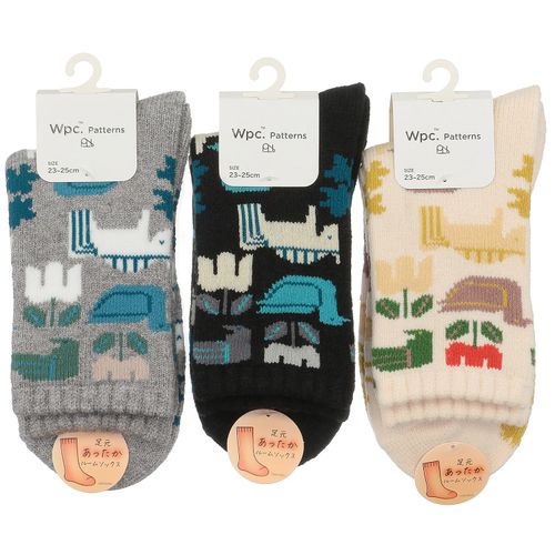 4902490010223







福助
Wpc．Patterns ルームソックス アニマル柄