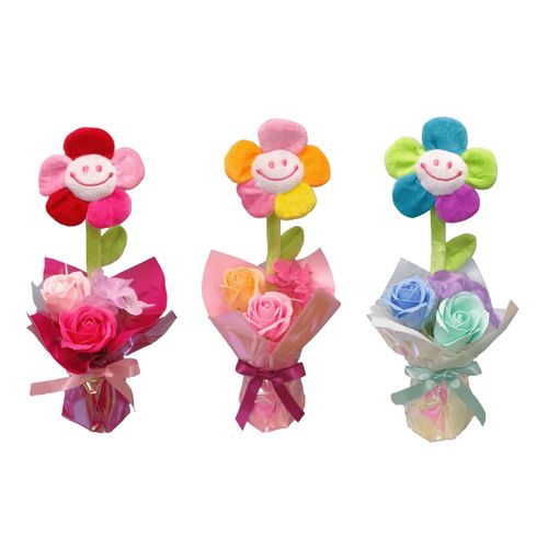 4550296043350



HZD-9608 AST



マンキッキ
ソープスマイルフラワーブーケ アソート（3色各1本）