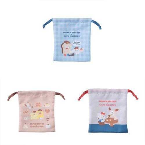 4550045146189







マークス
ブランチブラザーXサンリオキャラクターズ 巾着ポーチ・2Pセット