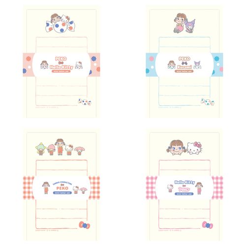 4952270326297







古川紙工
PEKOXサンリオキャラクターズ ミニレターセット