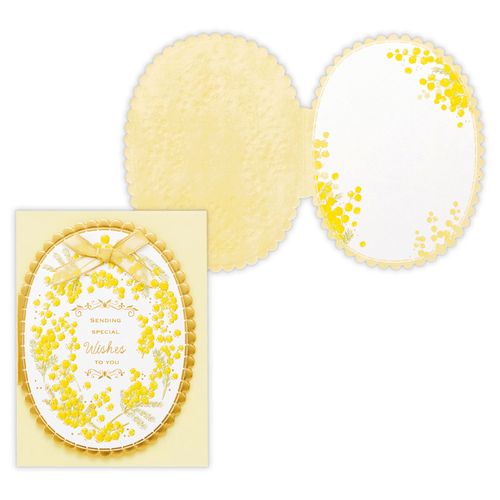 4961099849757



849757



日本ホールマーク
ダイカットカード リボンミモザ