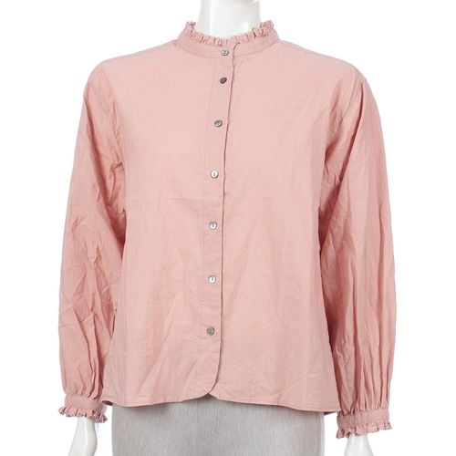 カリネ
コットンフリルカラーブラウス