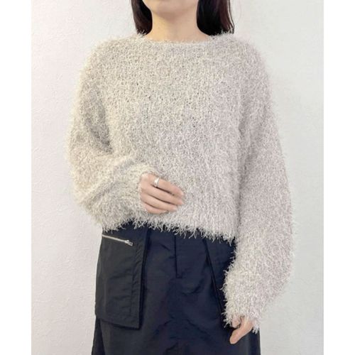 三澤
vingtrois ラメフリンジプルオーバー