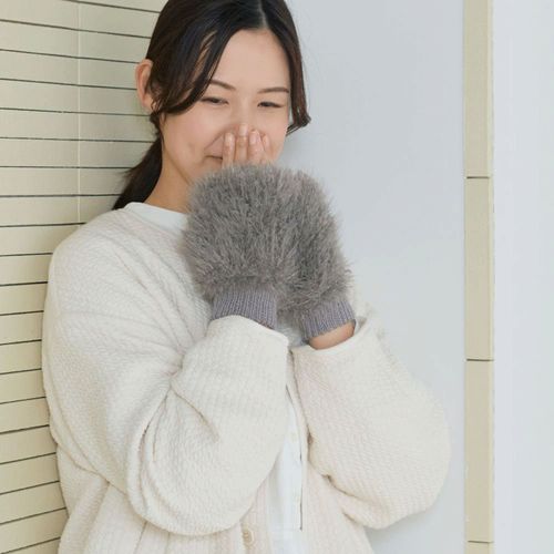 志成販売
シャギーファーのハンドウォーマー