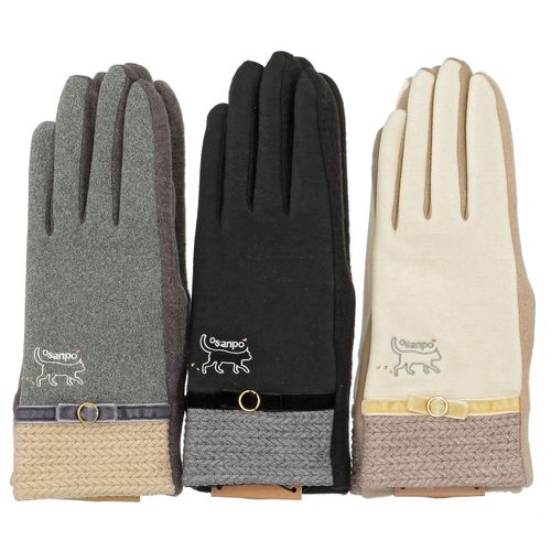 ファーストライン
猫刺繍ジャージ手袋