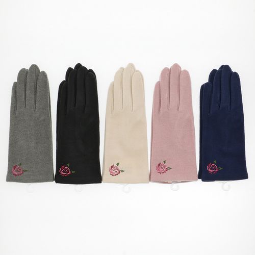 トーヨーグローブ
テンセルローズ刺繍ジャージ手袋