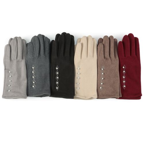 ユメックス商事
ラインストーンパールジャージ手袋