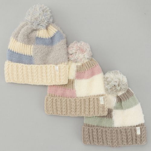 ファーストライン
パッチワークニット帽