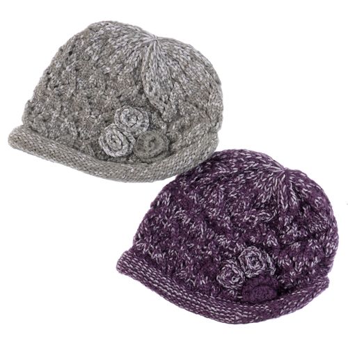 4549282655011







ユメックス商事
花モチーフニット帽