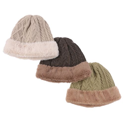 東田
変わり編みファーワッチ