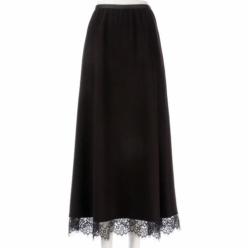 チャーミング
レイヤード風レーススカート