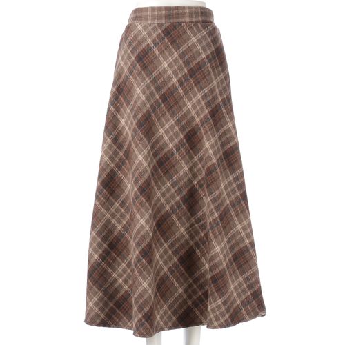 チャーミング
チェック柄フレアSK