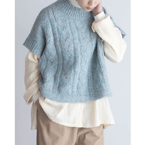 4582603504179







ノースオブジェクト東京
LILASIC ケーブルニットベスト