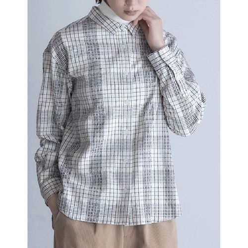 4582603507354







ノースオブジェクト東京
LILASIC コットンシャーリングブラウス