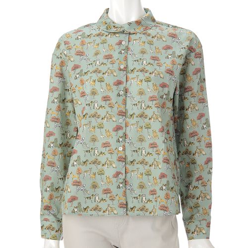 ウエルベック
Parkes ラウンドカラーシャツ