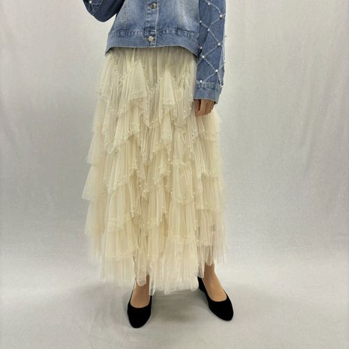 チャーミング
VERITE フリルチュールスカート