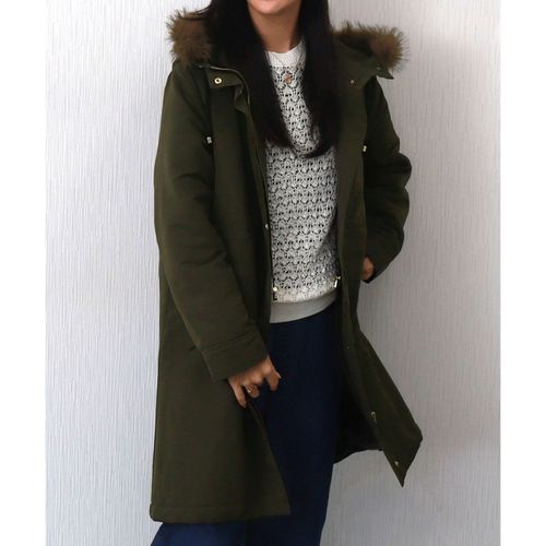 リブ
マーブルワルツ 裏ボアフードモッズコート