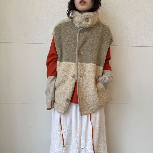 グラティア
GENTIL リバーシブルボア切替ベスト