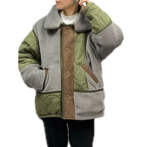 グラティア
GENTIL ボア×キルティングリバーシブルブルゾン