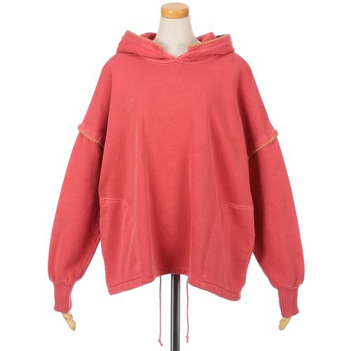 グラティア
GENTIL ブランケット風フード付き裏毛パーカー