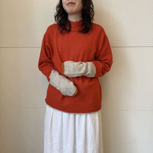 グラティア
GENTIL 配色RIBレイヤード風ニット