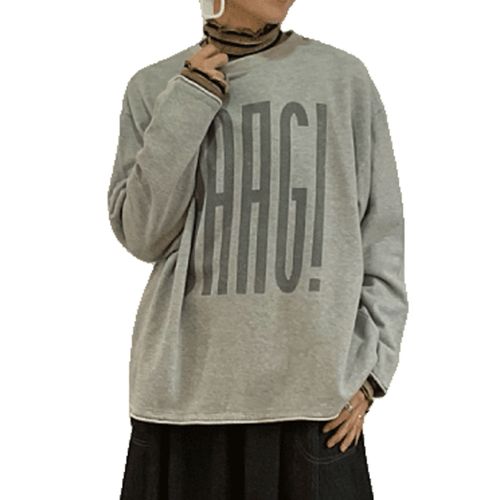 グラティア
GENTIL プリント裁ち切りロンTee