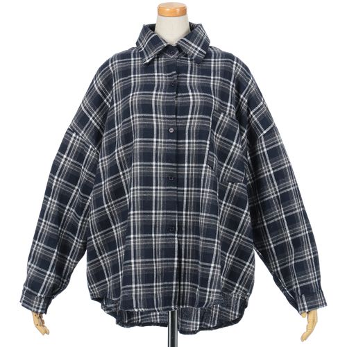 ミーム
iriey ネルチェックBIGシャツ