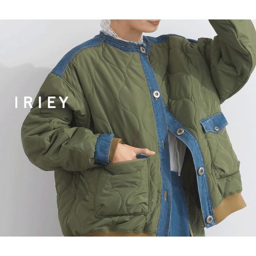 ミーム
iriey キルティング×デニムジャケット