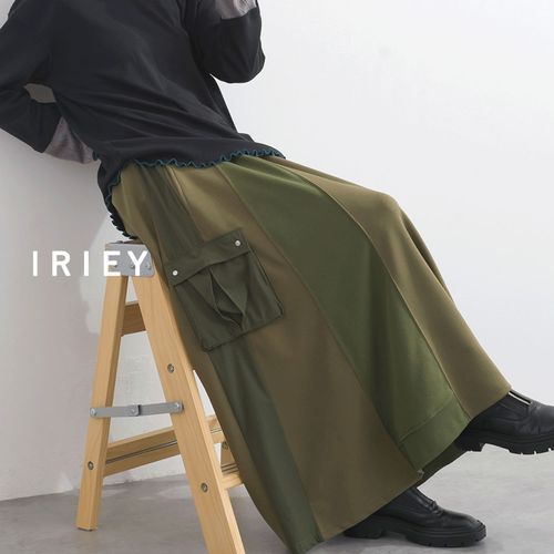 ミーム
iriey ポンチ異素材切替スカート