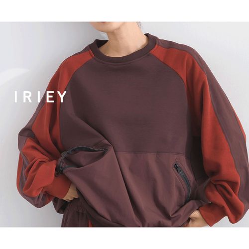 ミーム
iriey ポンチ異素材切替プルオーバー