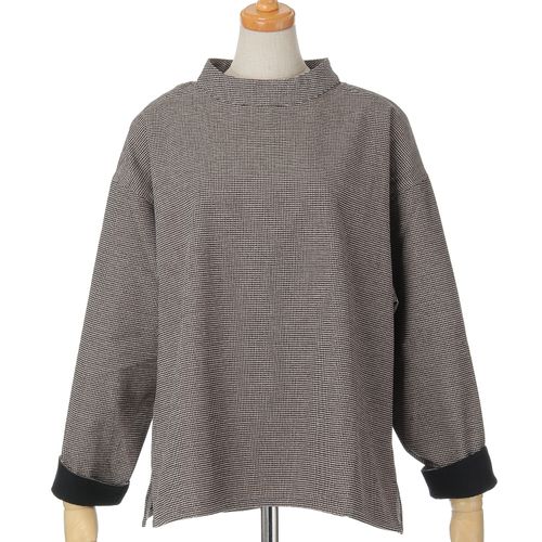 オンアンドオン
le colis ニュアンスモールスタンドカラーブラウス