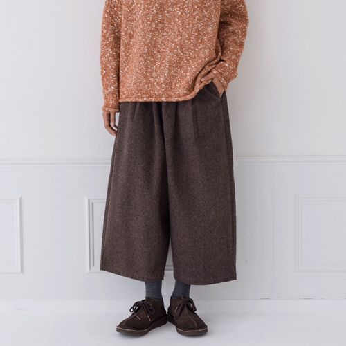 ピープル
kerumu ツイード起毛バルーンパンツ