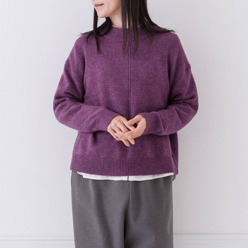 ピープル
Crea delice ラムウールバックスリットセーター