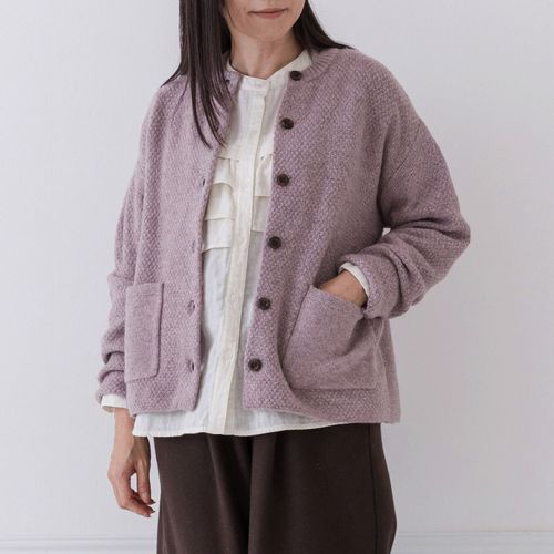 ピープル
Crea delice タムタムヤーンポケット付きカーディガン