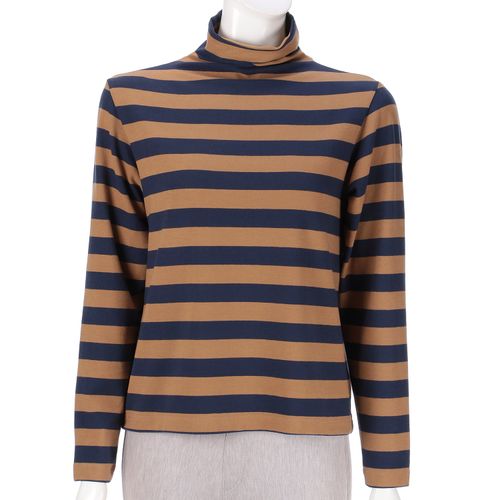 ジプシーブルー
GIPSY BLUE ストレッチ起毛ボーダータートルネック