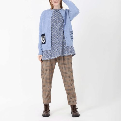 ジジョン
T’BIS STUDIO ウール混ジャカードポケット付きカーディガン