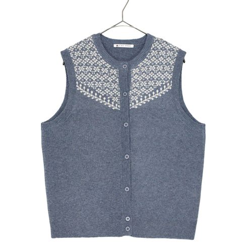 ジジョン
T’BIS STUDIO ウール混小花柄ベスト