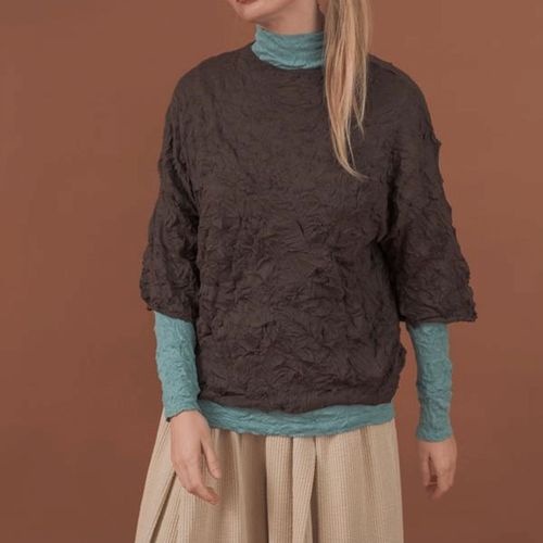 あむう
akane シワ無地半袖プルオーバー