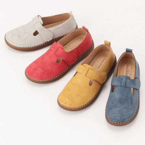 東光
猫パンチングシューズ