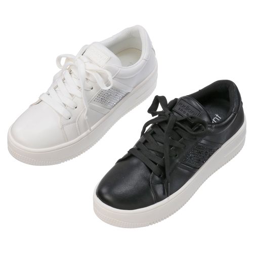 ミヤタ
radiant shoes サイドビジューコートスニーカー