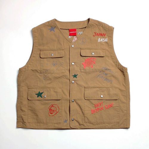 ク・ラッチ
HUMAROUS Fun！Fun！rakugaki Cargo Vest
