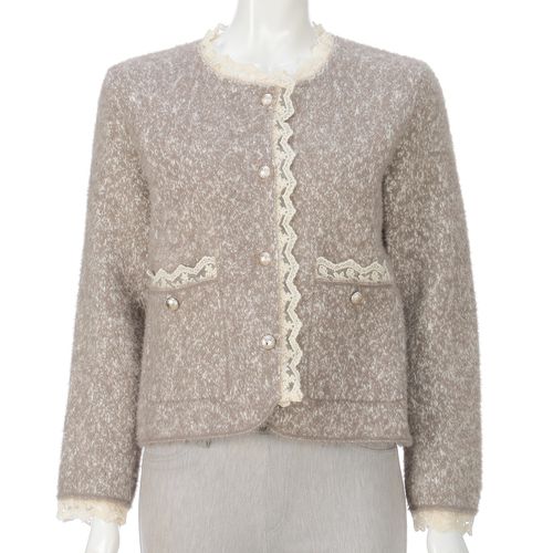 チャーミング
シャギーニットジャケット